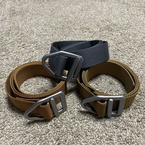 Men’s Bison Designs Heavy Duty Belt Size L Lot of 3
